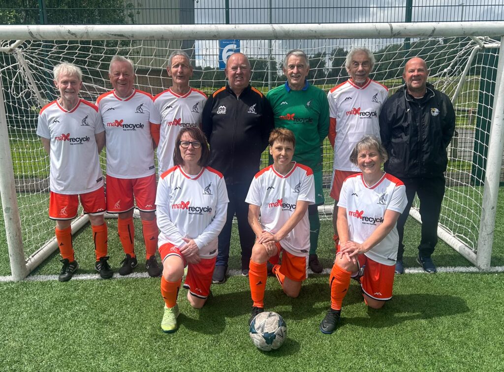 Seasiders Over 70s Champions of Division 2
