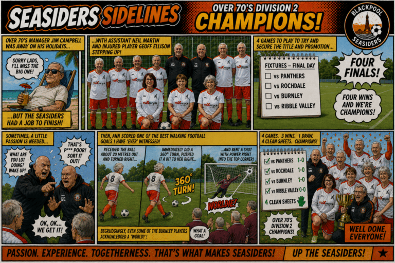 Over 70s Division 2 Champions