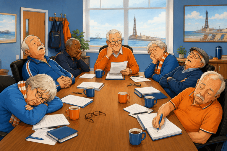 Sleepy Walking-Football Committee Meeting